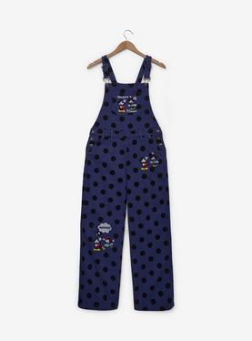 Disney Mickey Mouse & Minnie Mouse Polka Dot Overalls, , hi-res